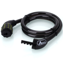  Black Standard Combination Bike Lock
