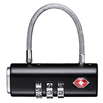 Black Waterproof TSA Approved Code Lock