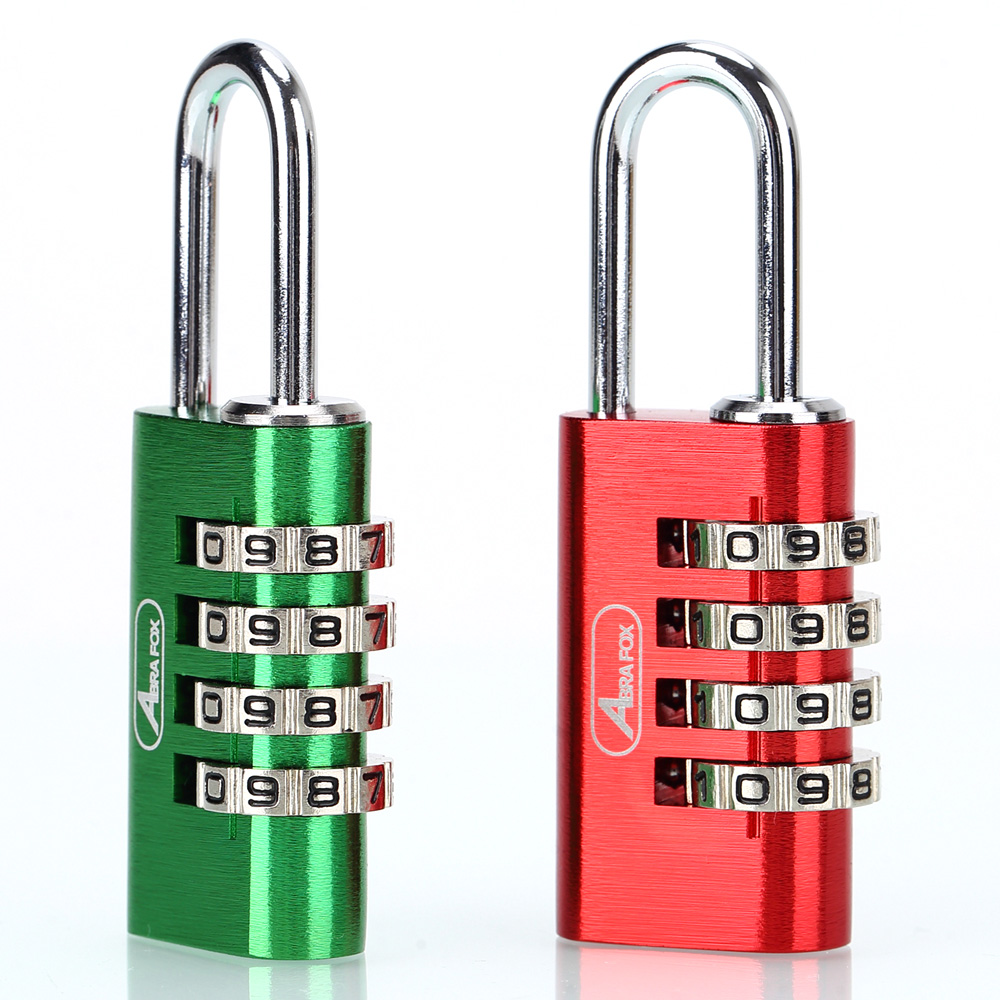 Large Resettable 4-Digit Combination Luggage Lock