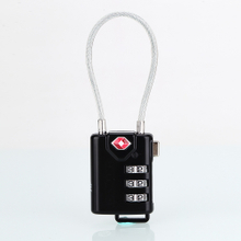 Solid TSA Approved Cable Luggage Lock