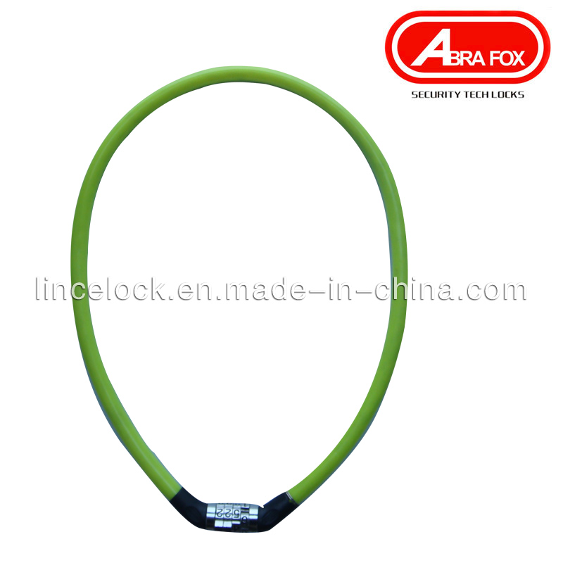 High Quality Combination Code Bicycle Cable Lock (540)